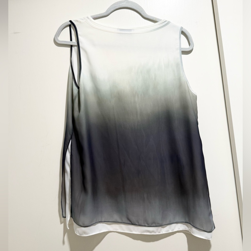Lola & Sophie Ombre Double Layer Sleeveless Top - Picture 6 of 8
